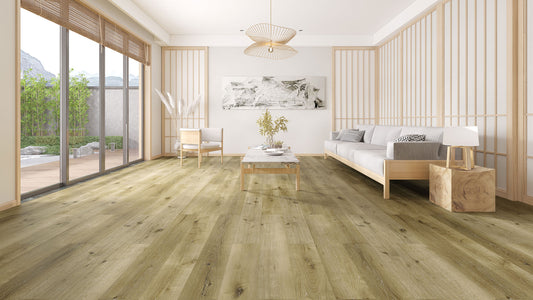 Natural Oak - 5MM / 20Mil Wear-layer - Rigid Core - Friendly USA Collection