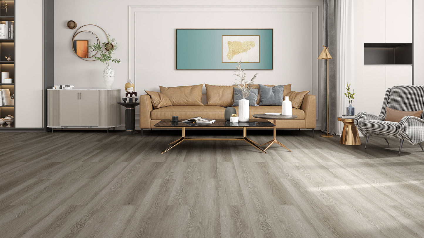 Sterling Oak - 5MM / 12Mil Wear-layer - Rigid Core - Friendly USA 12 Collection